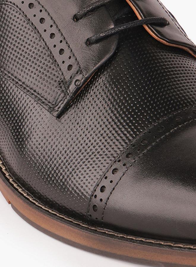 DUCHINI Men Lace-Up Derby Shoes - Image 4